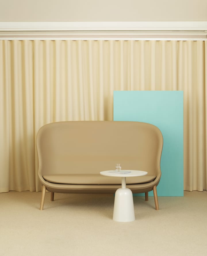 Tavolo regolabile Turn Ø 55 cm, Marmo bianco Normann Copenhagen