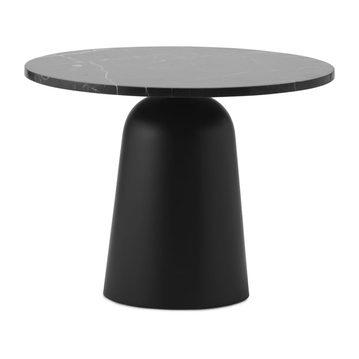 Tavolo regolabile Turn Ø 55 cm - Marmo nero - Normann Copenhagen