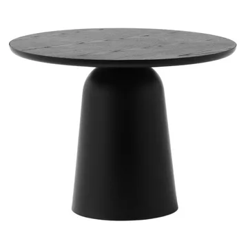 Tavolo regolabile Turn Ø 55 cm - Nero - Normann Copenhagen