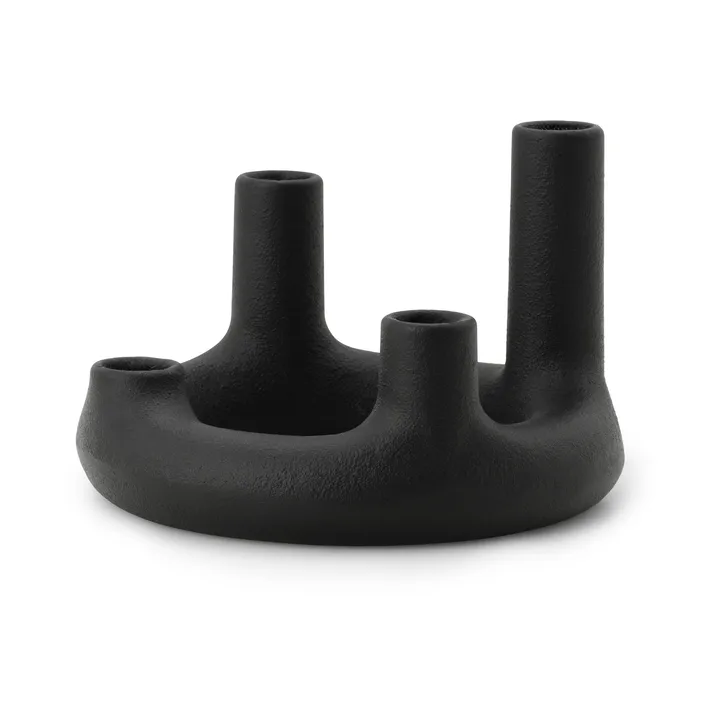 Trin candeliere - Nero, Ø17,7x11,8 cm - Normann Copenhagen