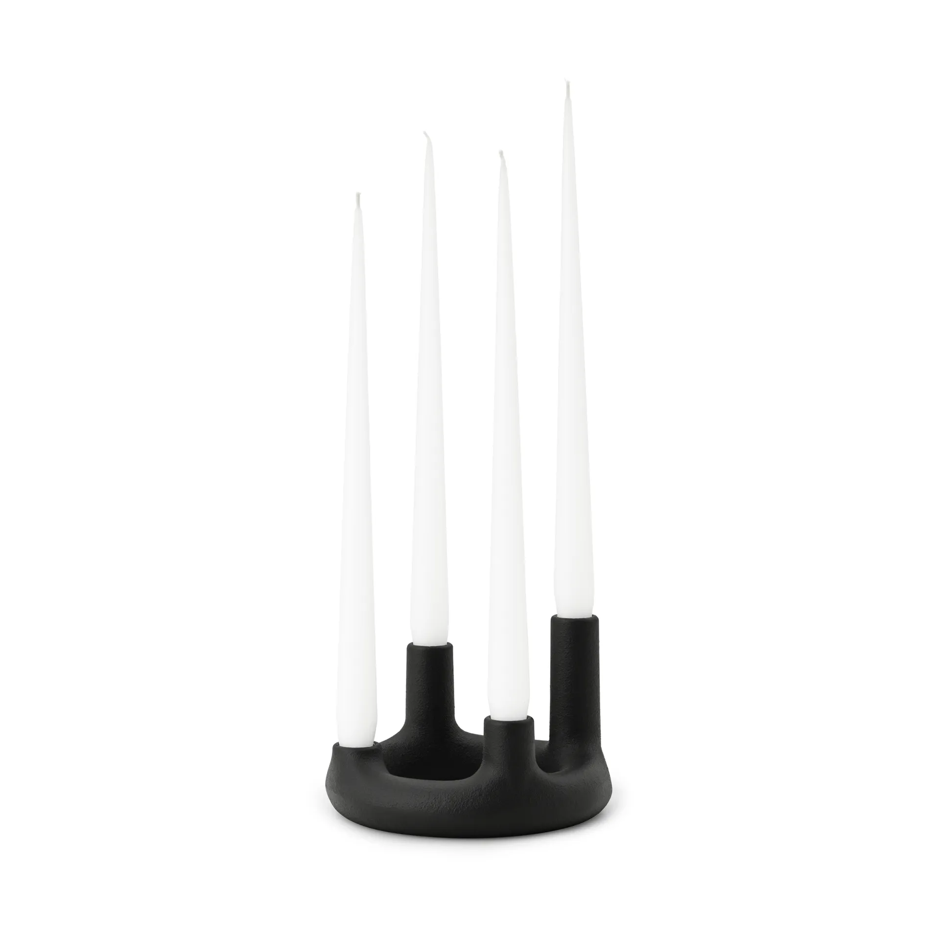 Trin candeliere, Nero, Ø17,7x11,8 cm Normann Copenhagen
