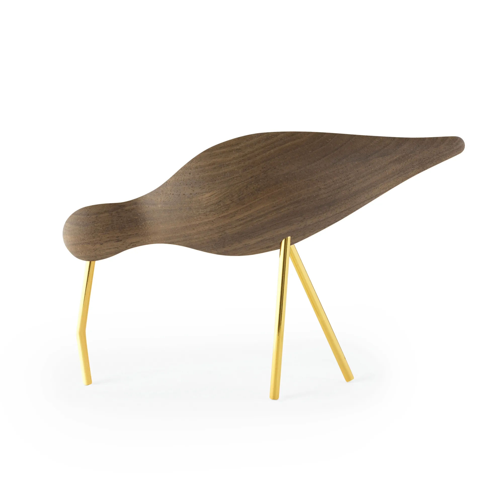 Uccello trampoliere noce-ottone, Grande Normann Copenhagen