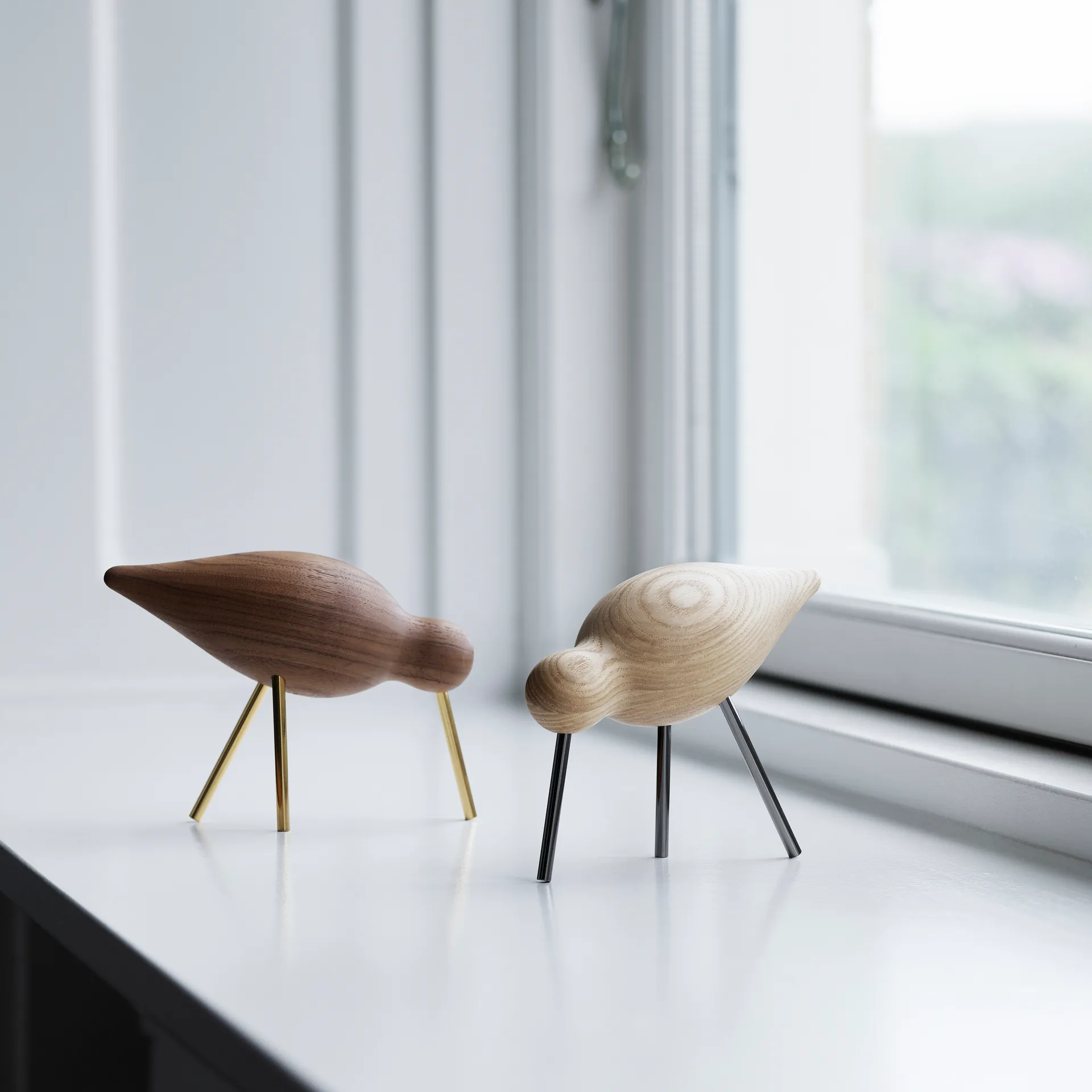 Uccello trampoliere noce-ottone, medio Normann Copenhagen