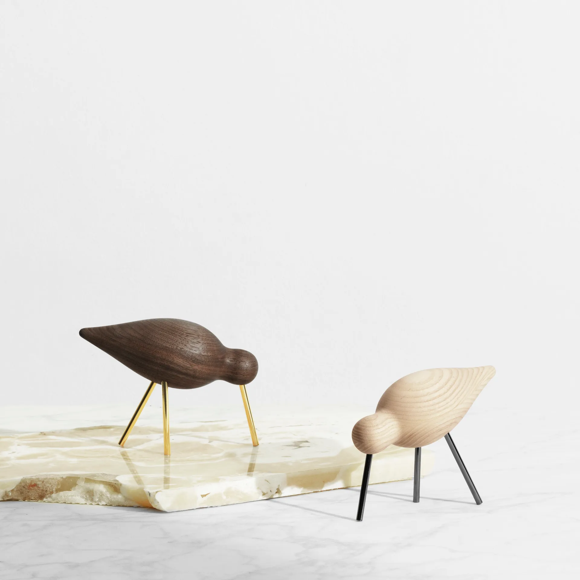 Uccello trampoliere noce-ottone, medio Normann Copenhagen