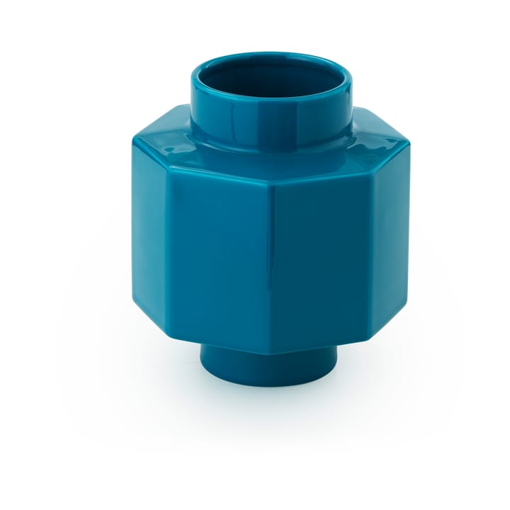 Vaso Deko Object H5 Hexagon - Blu petrolio - Normann Copenhagen