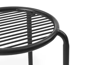 Vig sgabello rotondo - Nero, Ø41x46 cm - Normann Copenhagen