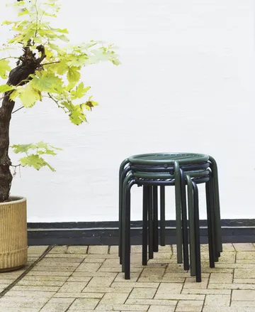 Vig sgabello rotondo - Nero, Ø41x46 cm - Normann Copenhagen