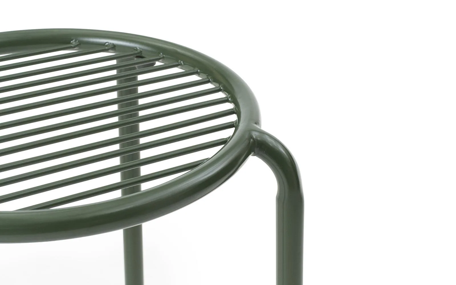 Vig sgabello rotondo, Verde, Ø41x46 cm Normann Copenhagen