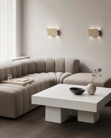 Gear tavolino - Chai, 100x100 cm - NORR11