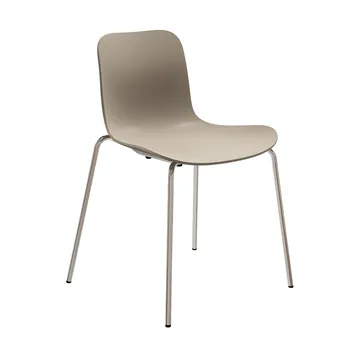 Langue sedia - Grigio caldo-telaio cromato - NORR11