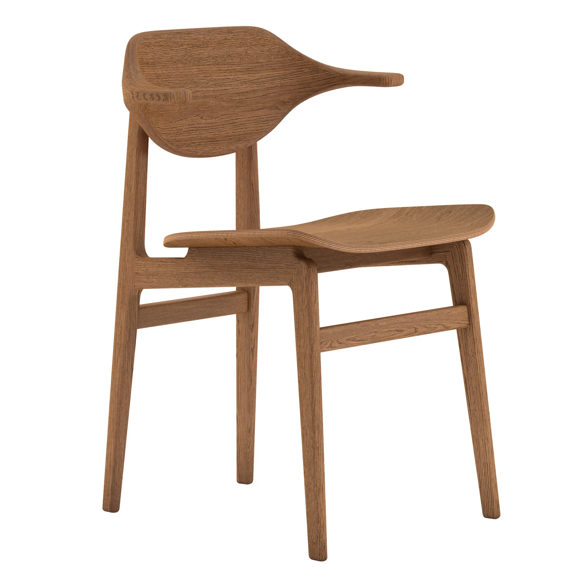 Sedia Buffalo, Rovere affumicato chiaro NORR11