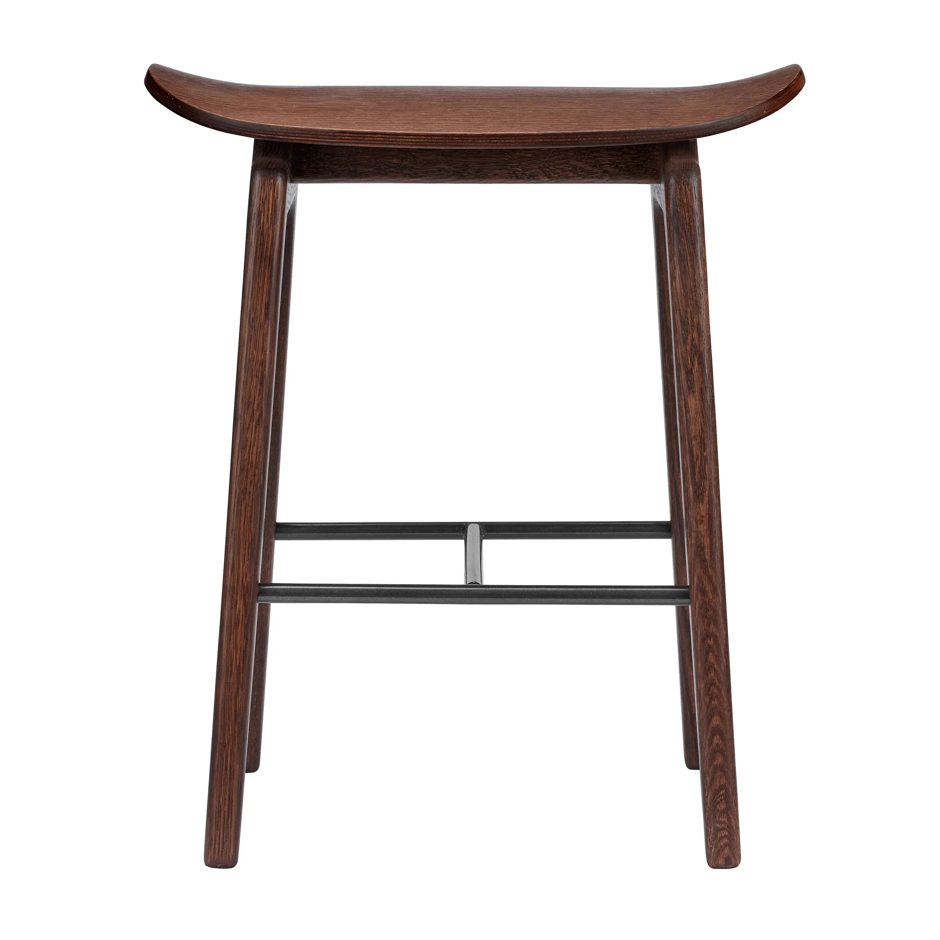Sgabello NY11 , Rovere affumicato scuro NORR11
