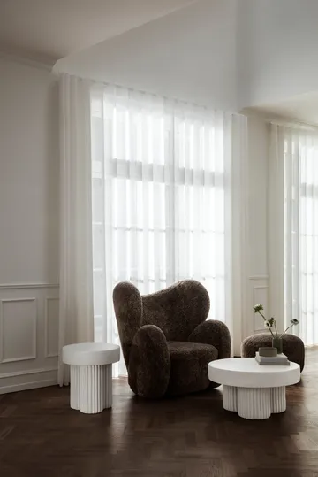 Tavolino da caffè Gear alto Ø 45 cm - Clay, Ø45 cm - NORR11