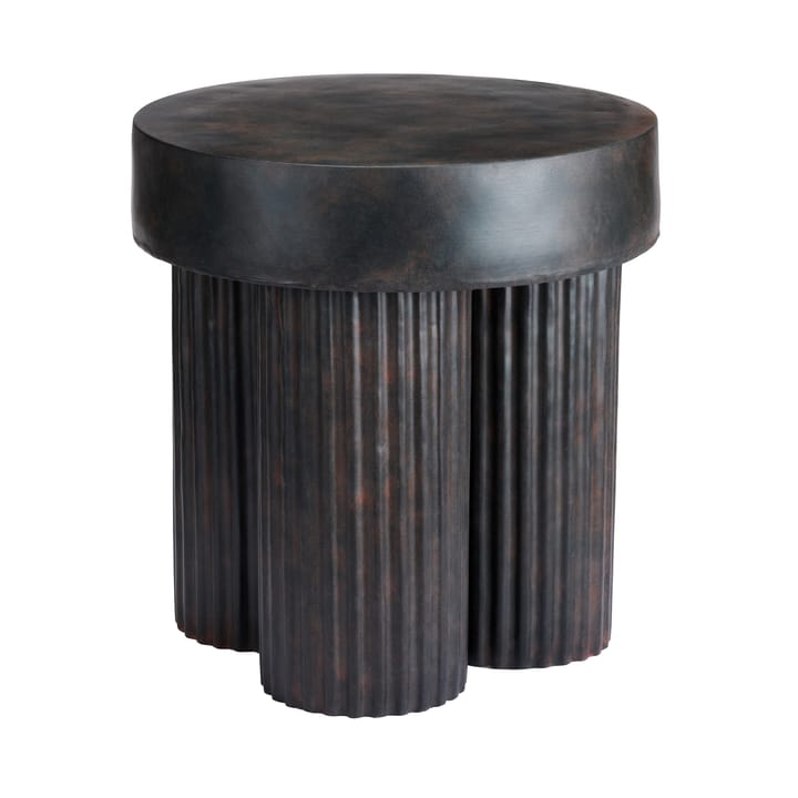 Tavolino da caffè Gear alto Ø 45 cm - Terra (marrone, nero) - NORR11