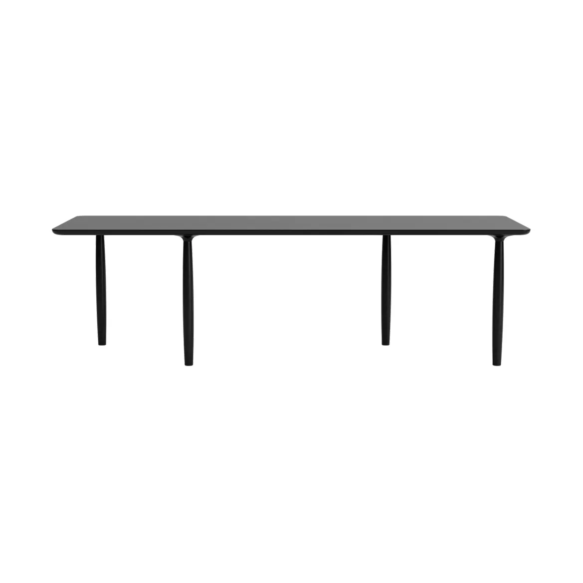 Tavolo da pranzo Oku, 250 cm, Rovere nero NORR11