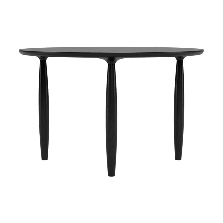 Tavolo da pranzo Oku - Rovere nero, Ø120 cm - NORR11