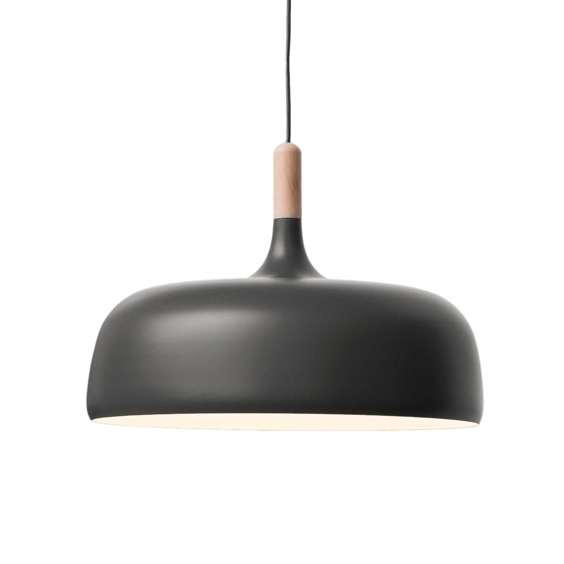 Lampada a sospensione Acorn, Grigio opaco Northern