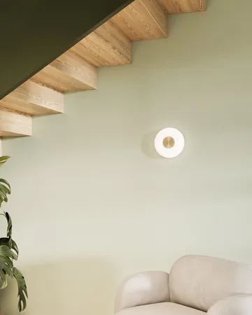 Lampada da parete Glitter Ø25 cm - Opalglas bianco - Northern