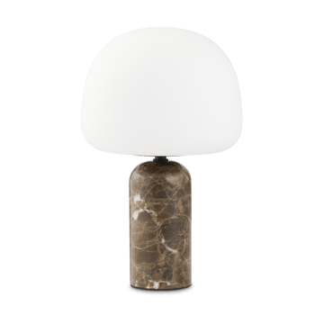 Lampada da tavolo Kin 33 cm - Brown marble - Northern