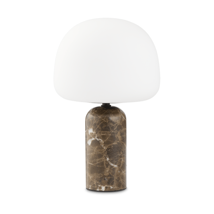 Lampada da tavolo Kin 33 cm - Brown marble - Northern