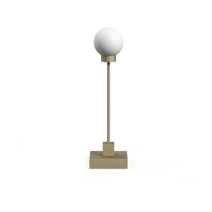 Lampada da tavolo portatile Snowball 33 cm - Grigio beige - Northern