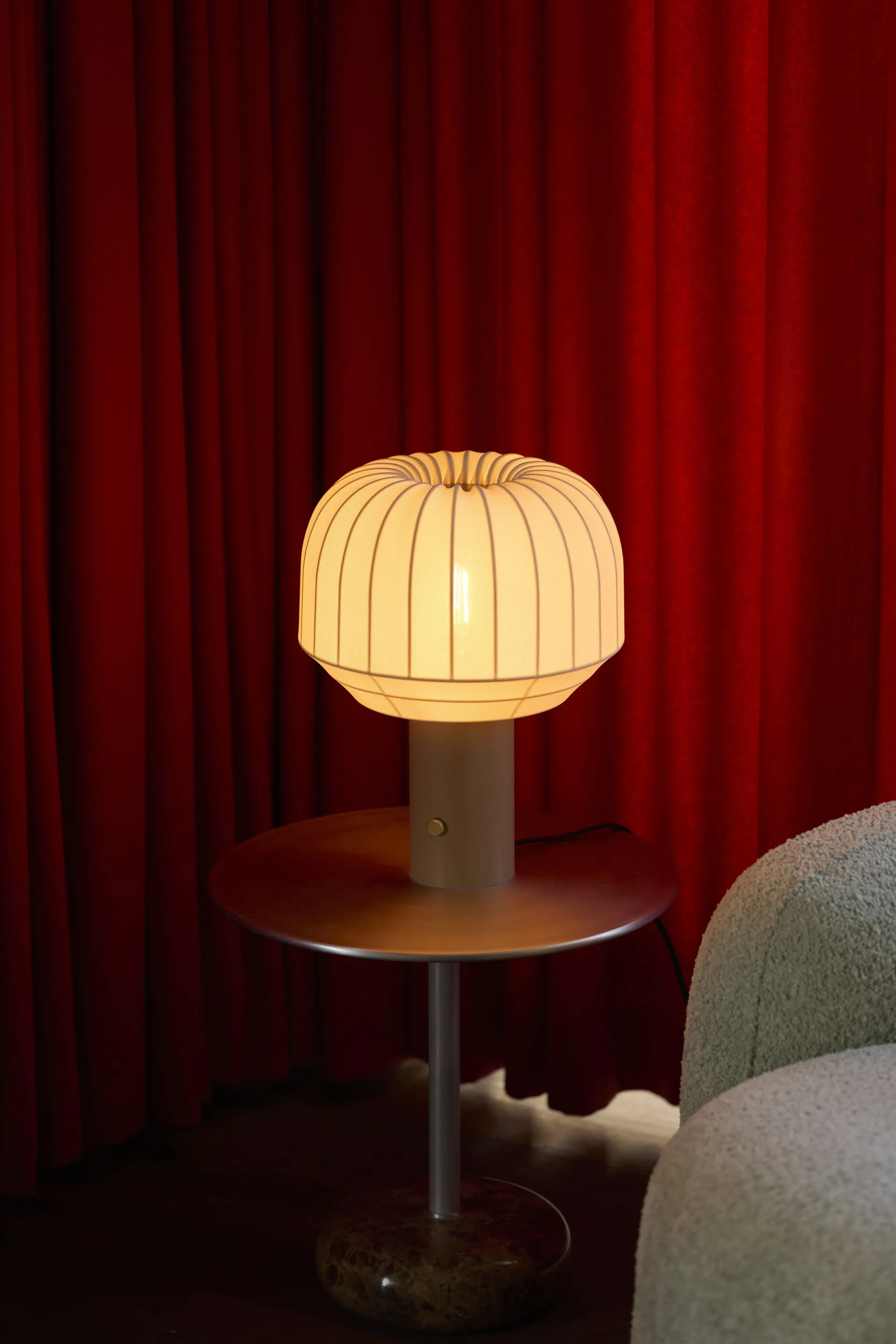 Lampada da tavolo Tradition 39 cm, Bianco Northern