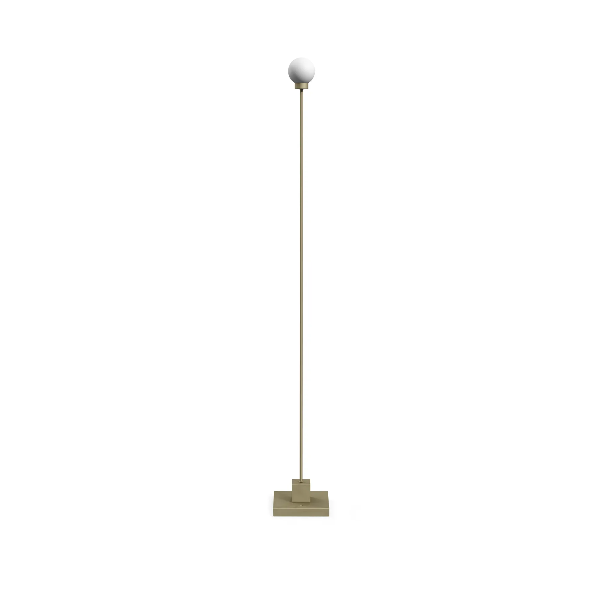 Lampada da terra portatile Snowball 122 cm, Grigio beige Northern