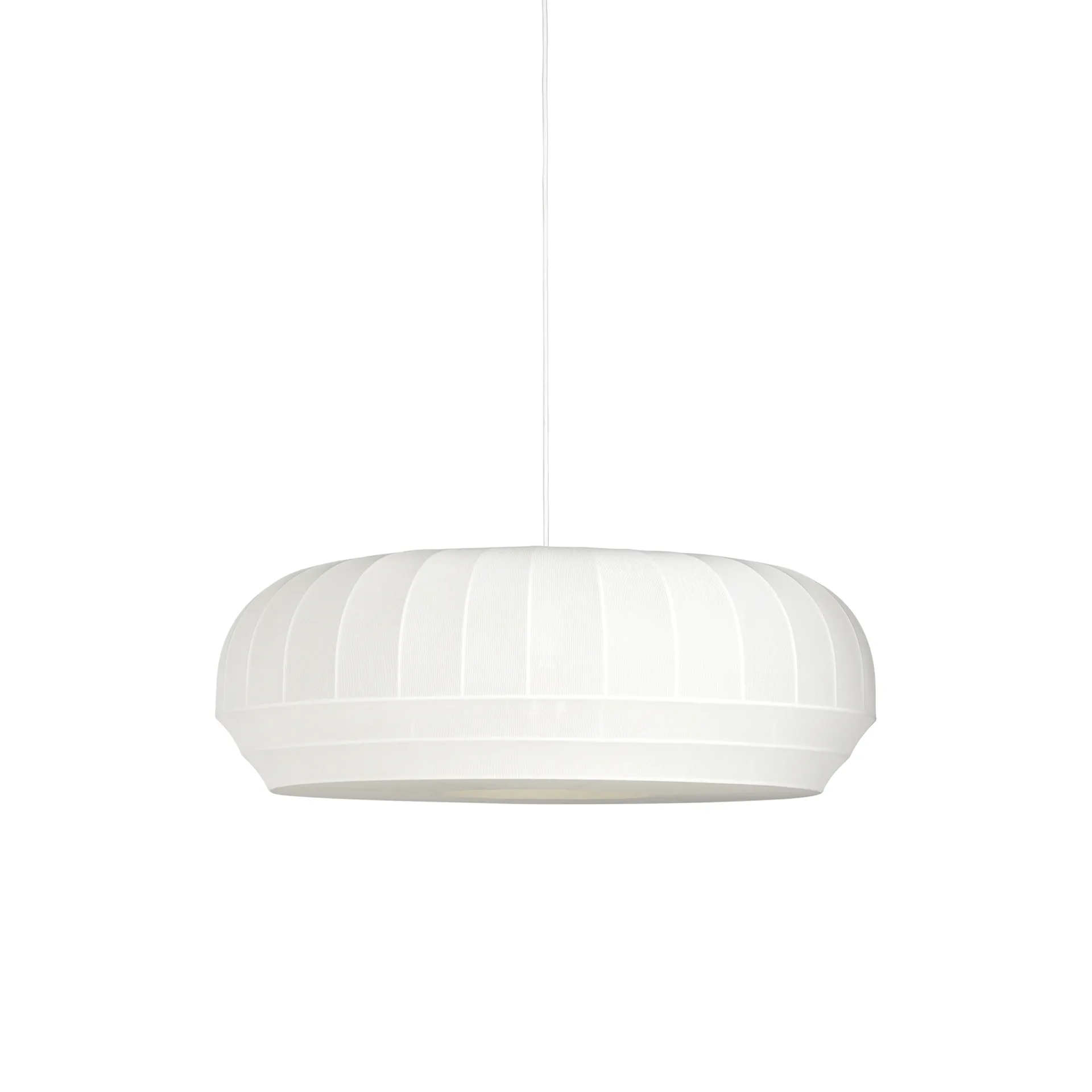 Lampadario grande Tradition, ovale, Bianco Northern