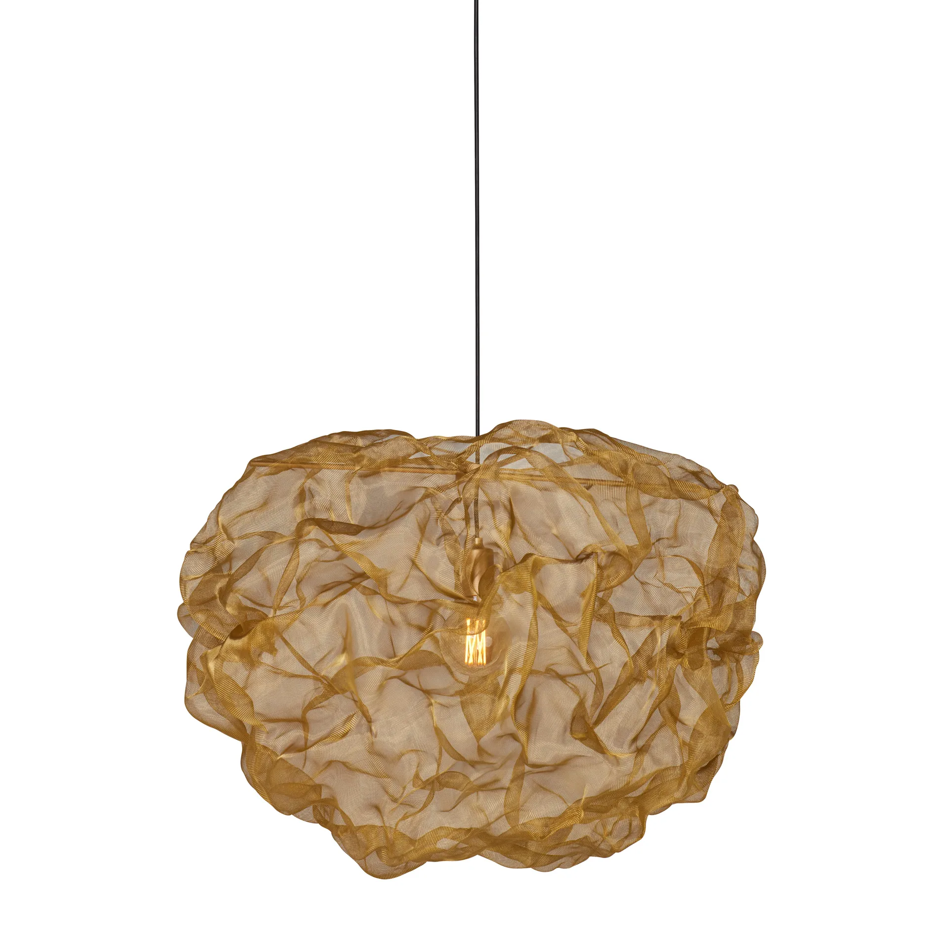 Lampadario Heat, ottone Northern