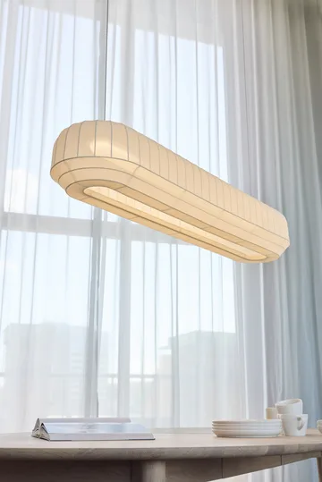 Lampadario Tradition linear 120 cm - Bianco - Northern