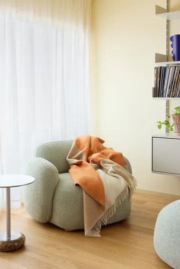 Layer plaid - Arancione, 130x170 cm - Northern