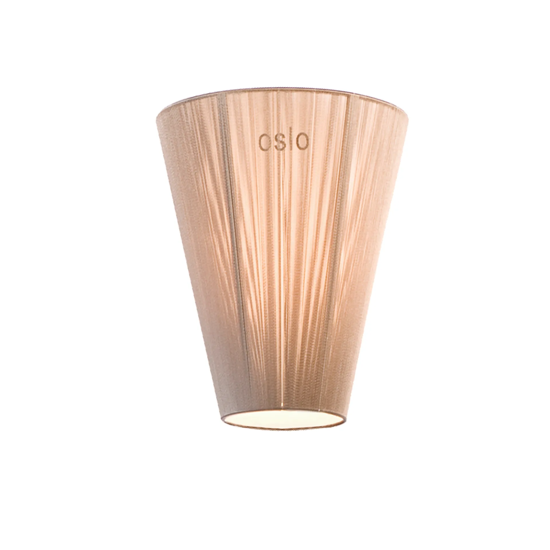 Paralume lampada da terra Oslo Wood, beige Northern
