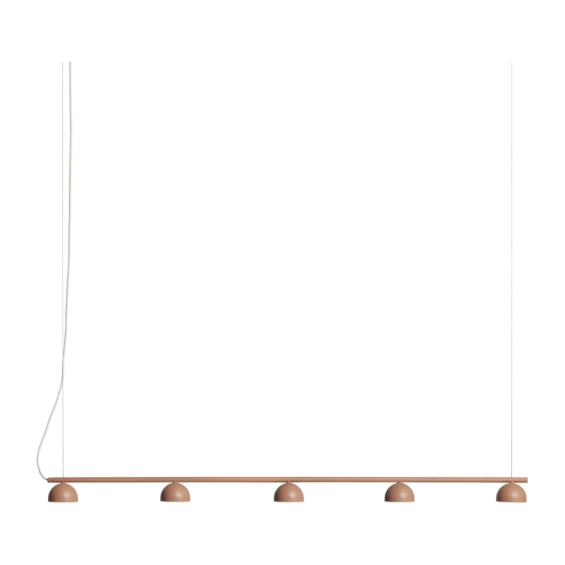 Plafoniera Blush Rail 5, Warm beige Northern
