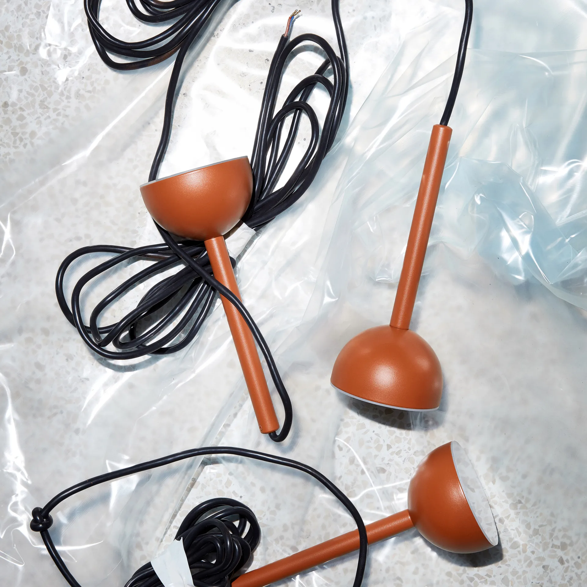 Plafoniera Blush, Ruggine Northern