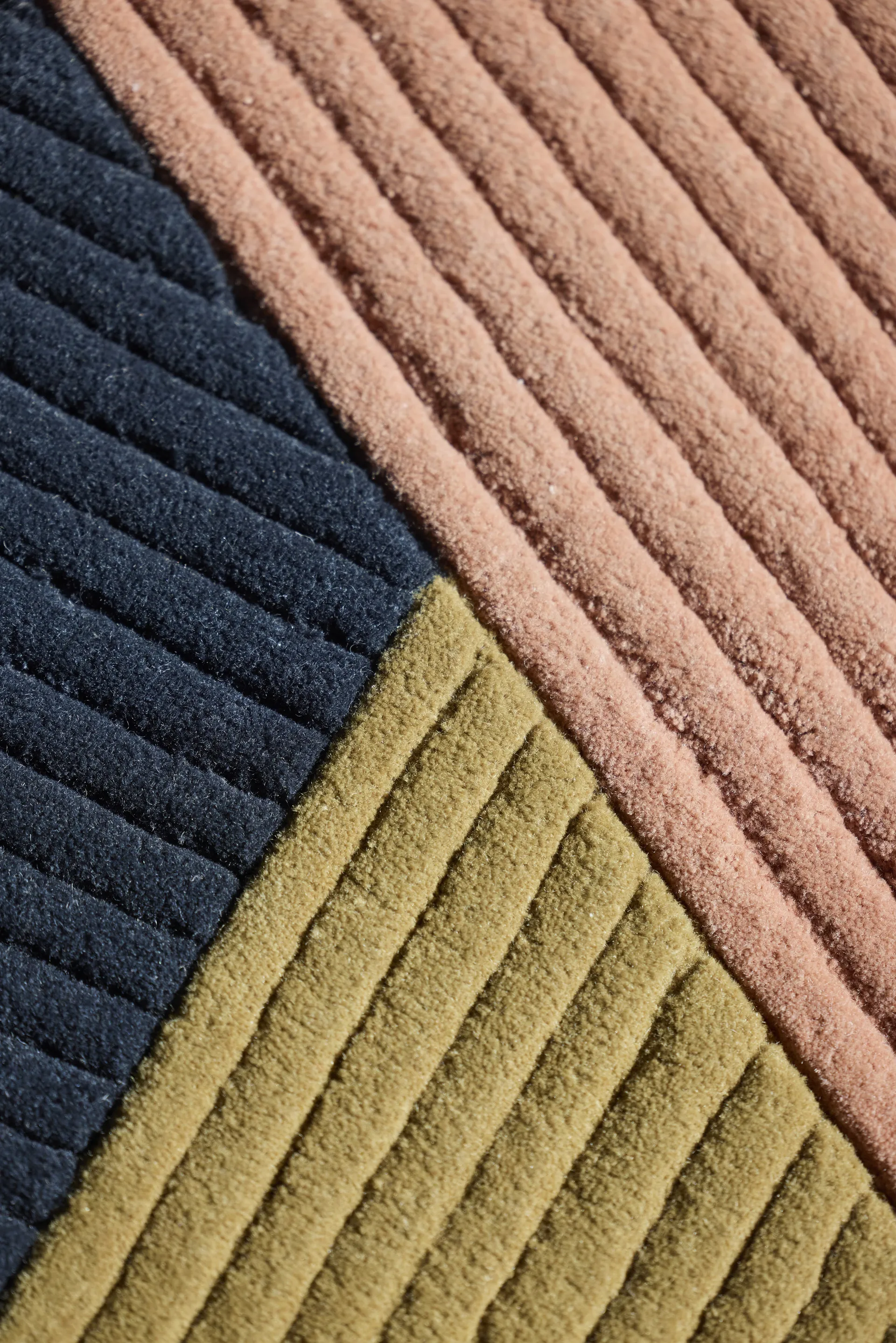 Tappeto rotondo Row Ø 200 cm, Trio Northern