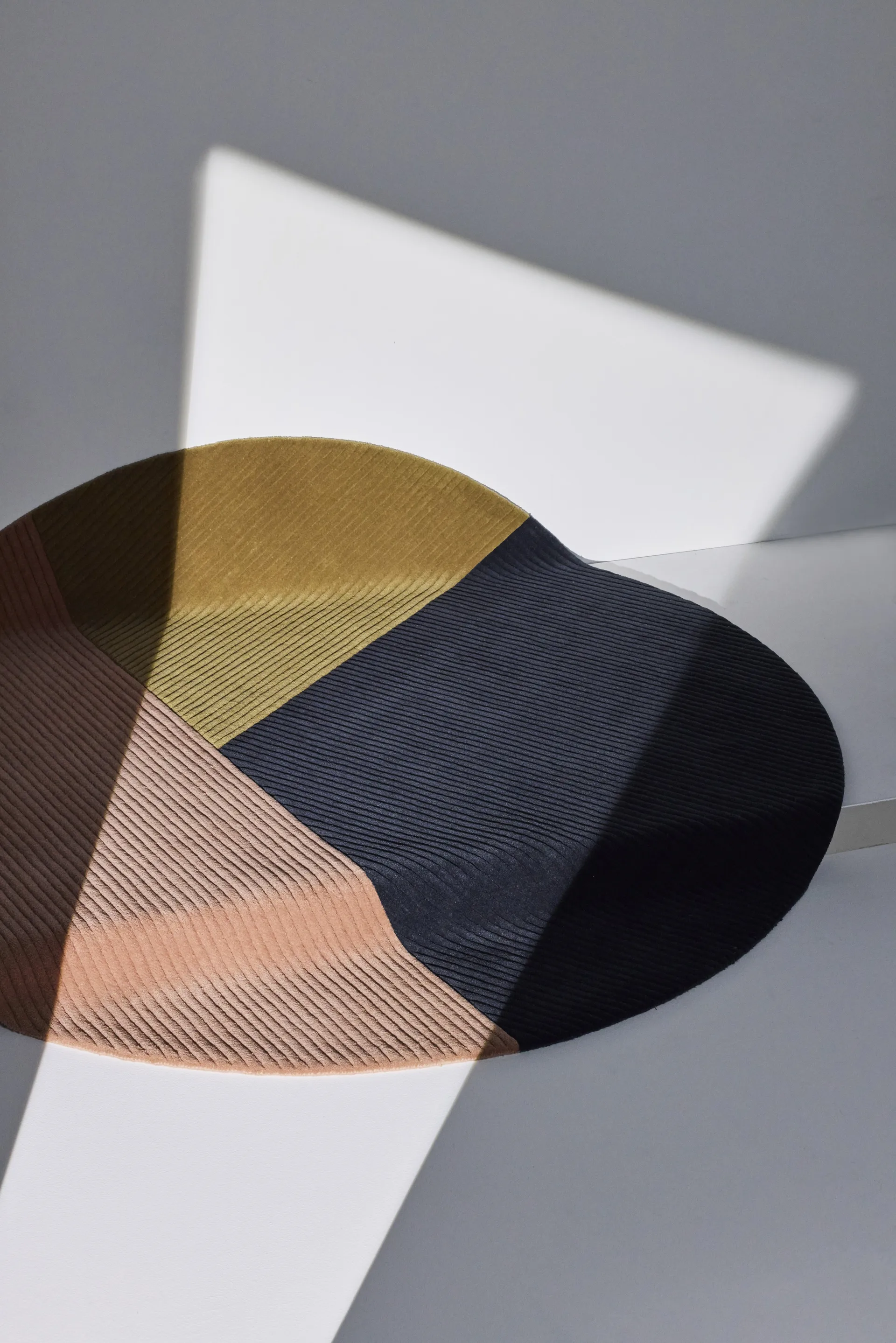 Tappeto rotondo Row Ø 200 cm, Trio Northern