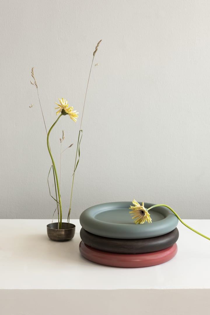 Vassoio Observe, Ø 32 cm, Verde polvere Northern