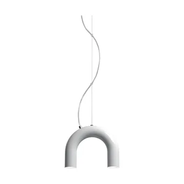 Arch single pendente - Bianco, 25,5 cm - Oblure