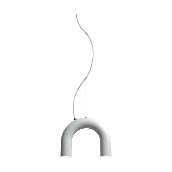 Arch single pendente - Bianco, 25,5 cm - Oblure