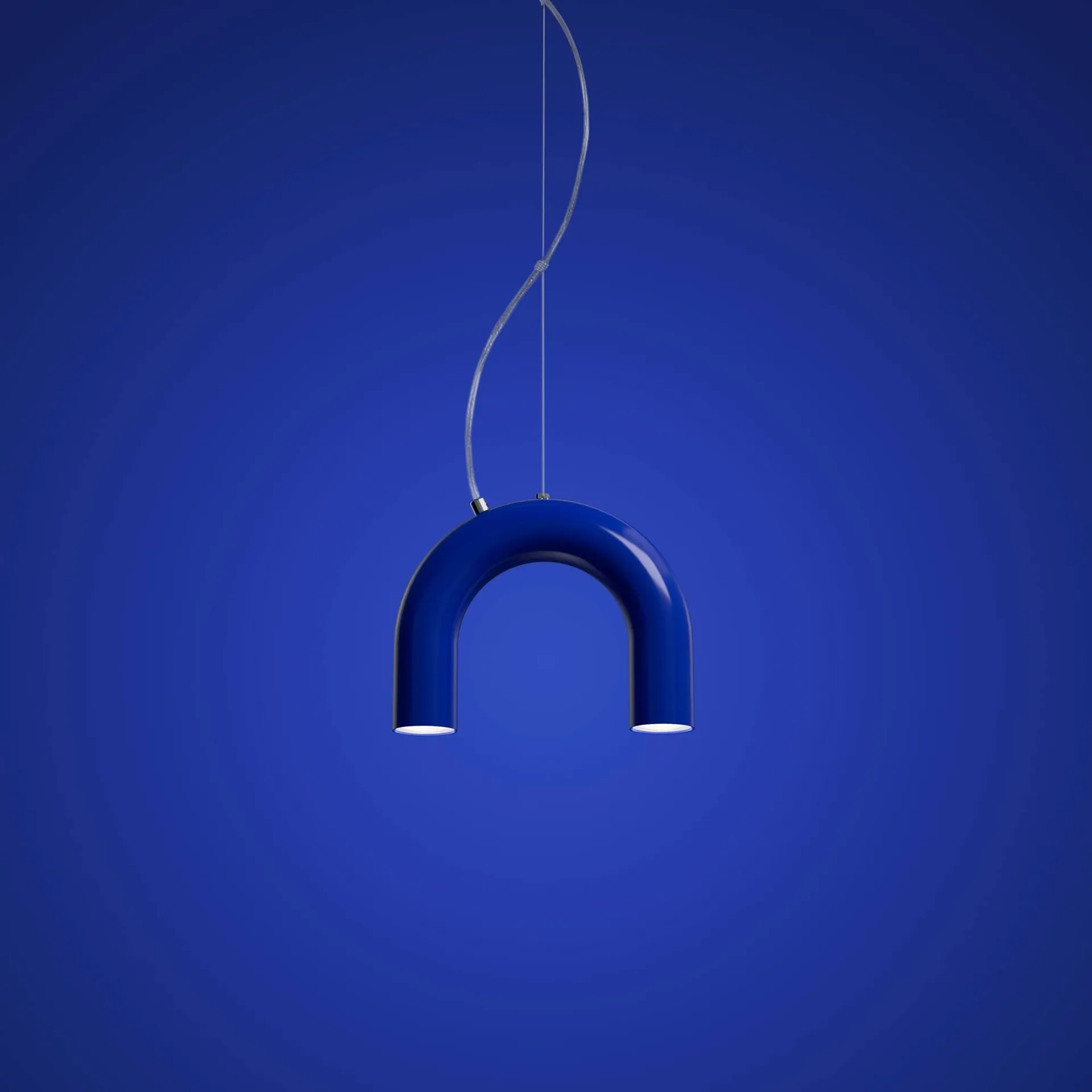 Arch single pendente, Blue, 25,5 cm Oblure