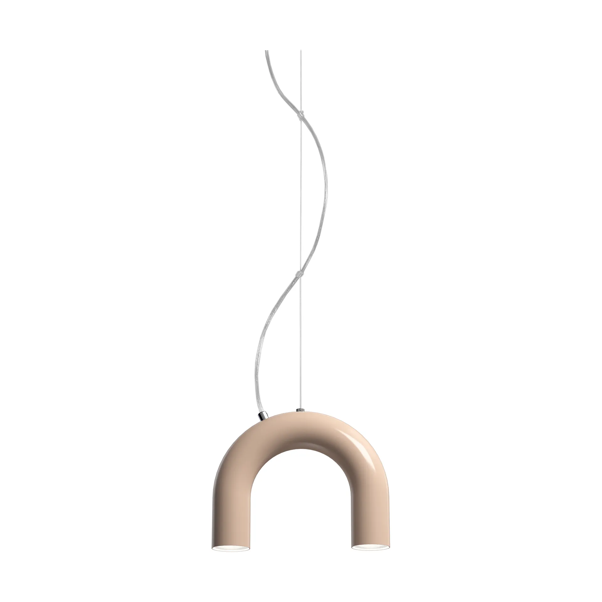 Arch single pendente, Nude, 25,5 cm Oblure
