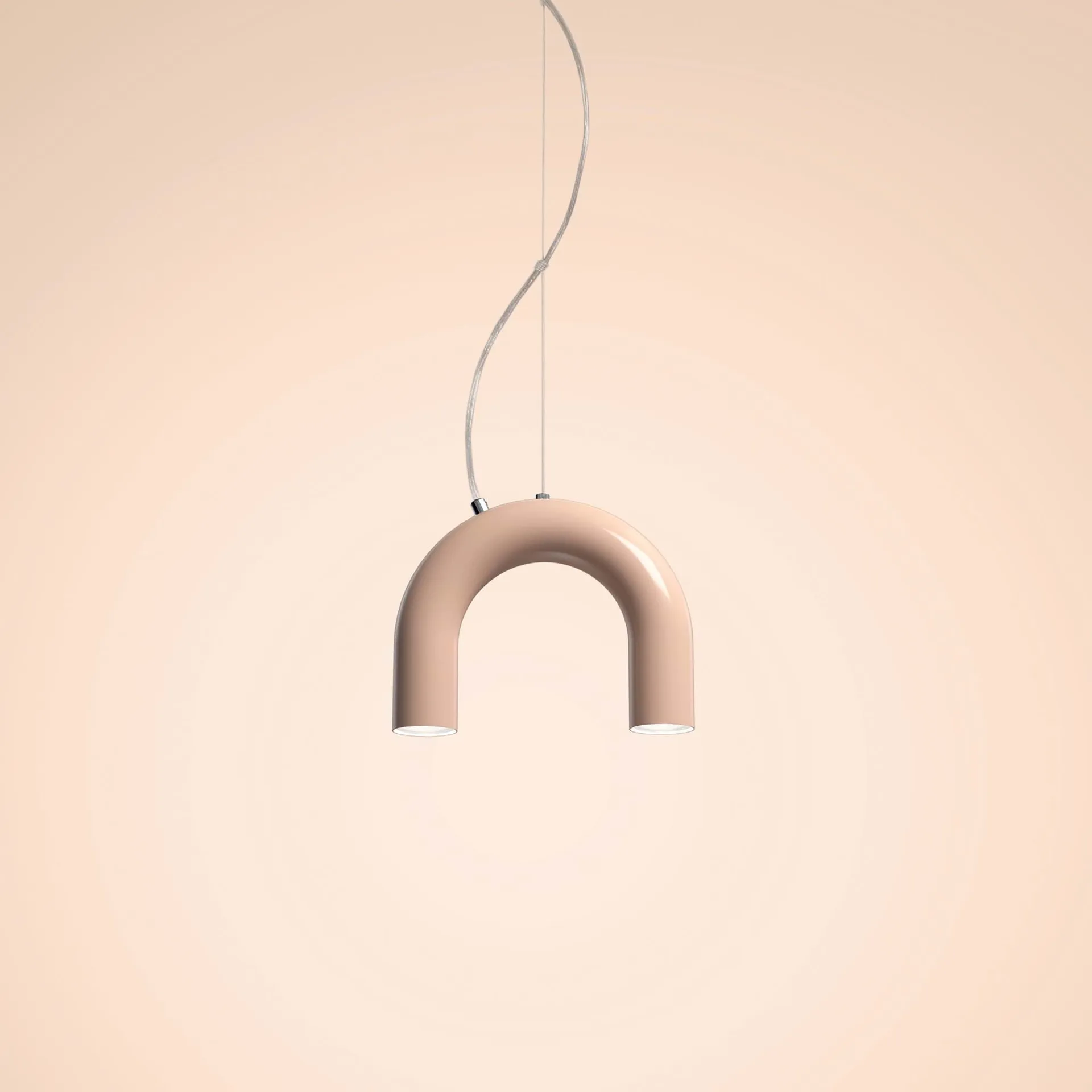 Arch single pendente, Nude, 25,5 cm Oblure