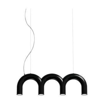 Arch triplette lampadario - Black, 65,6 cm - Oblure