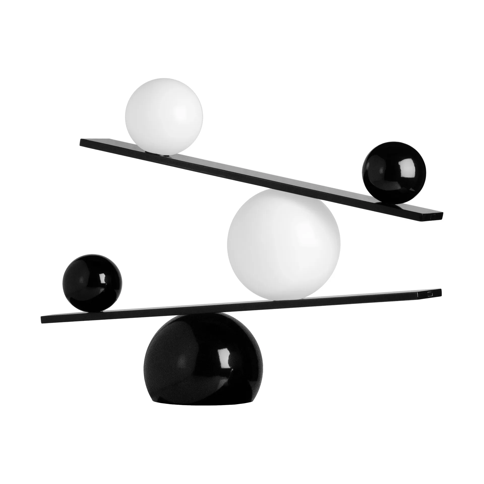 Lampada da tavolo Balance, Black, v2 Oblure