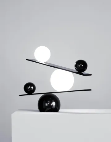 Lampada da tavolo Balance - Black, v2 - Oblure