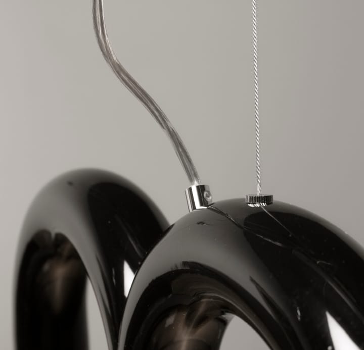 Lampadario Arch 125,6 cm - Nero - Oblure