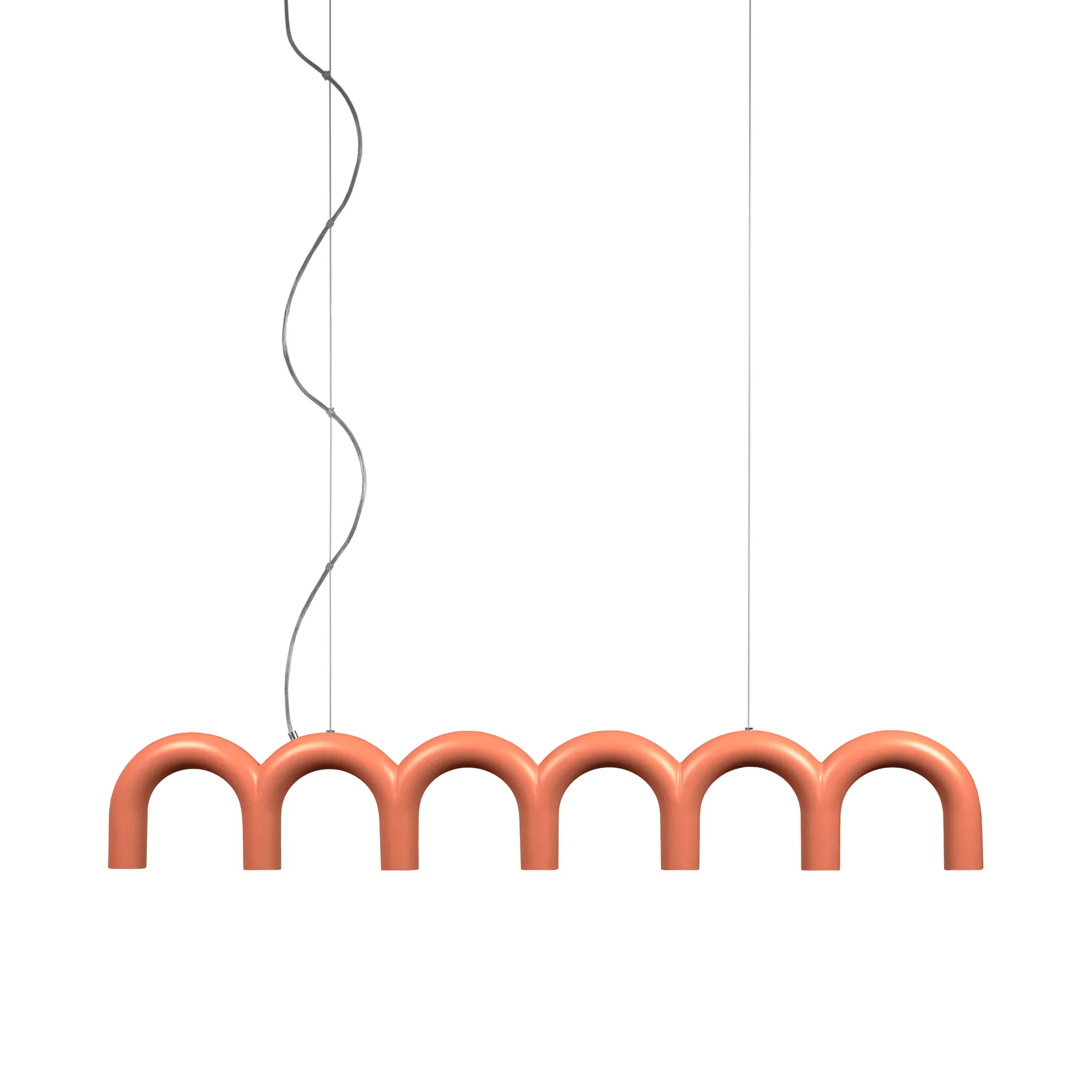 Lampadario Arch 125,6 cm, Nude Oblure