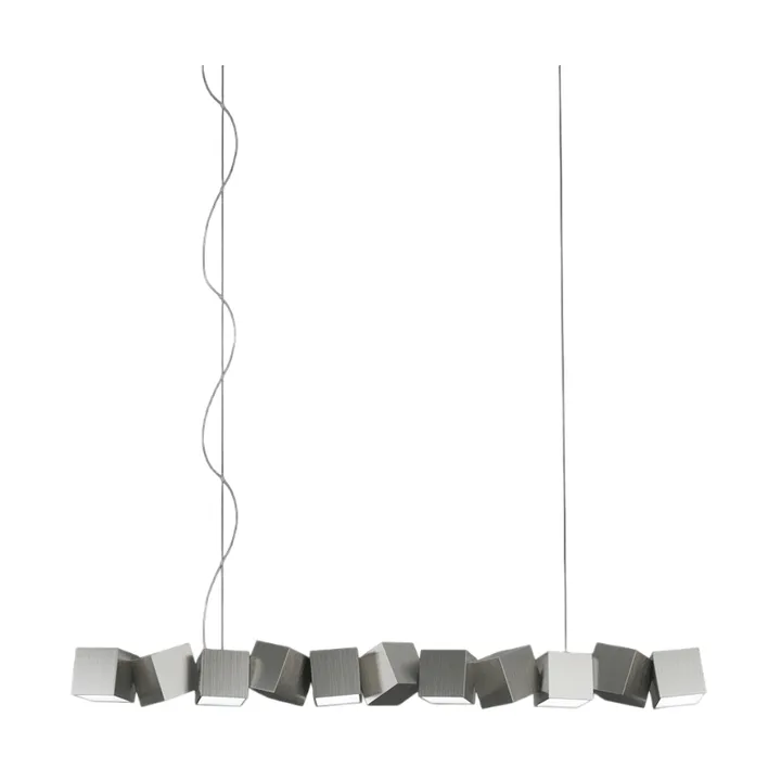 Lampadario Blockchain system 11 - Alluminio - Oblure