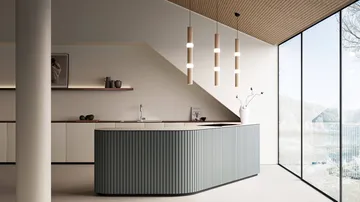 Lightbone lampada a sospensione - Large 83,6 cm, rovere naturale - Oblure