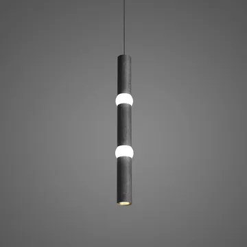 Lightbone lampada a sospensione - Large 83,6 cm, rovere nero - Oblure